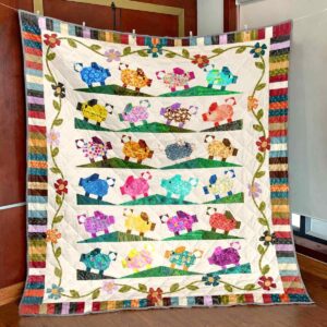 Little Piggies Quilt -X0308-06  Quilt